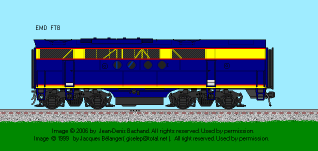 EMD Demo # 103B FTB #4225B depicted here